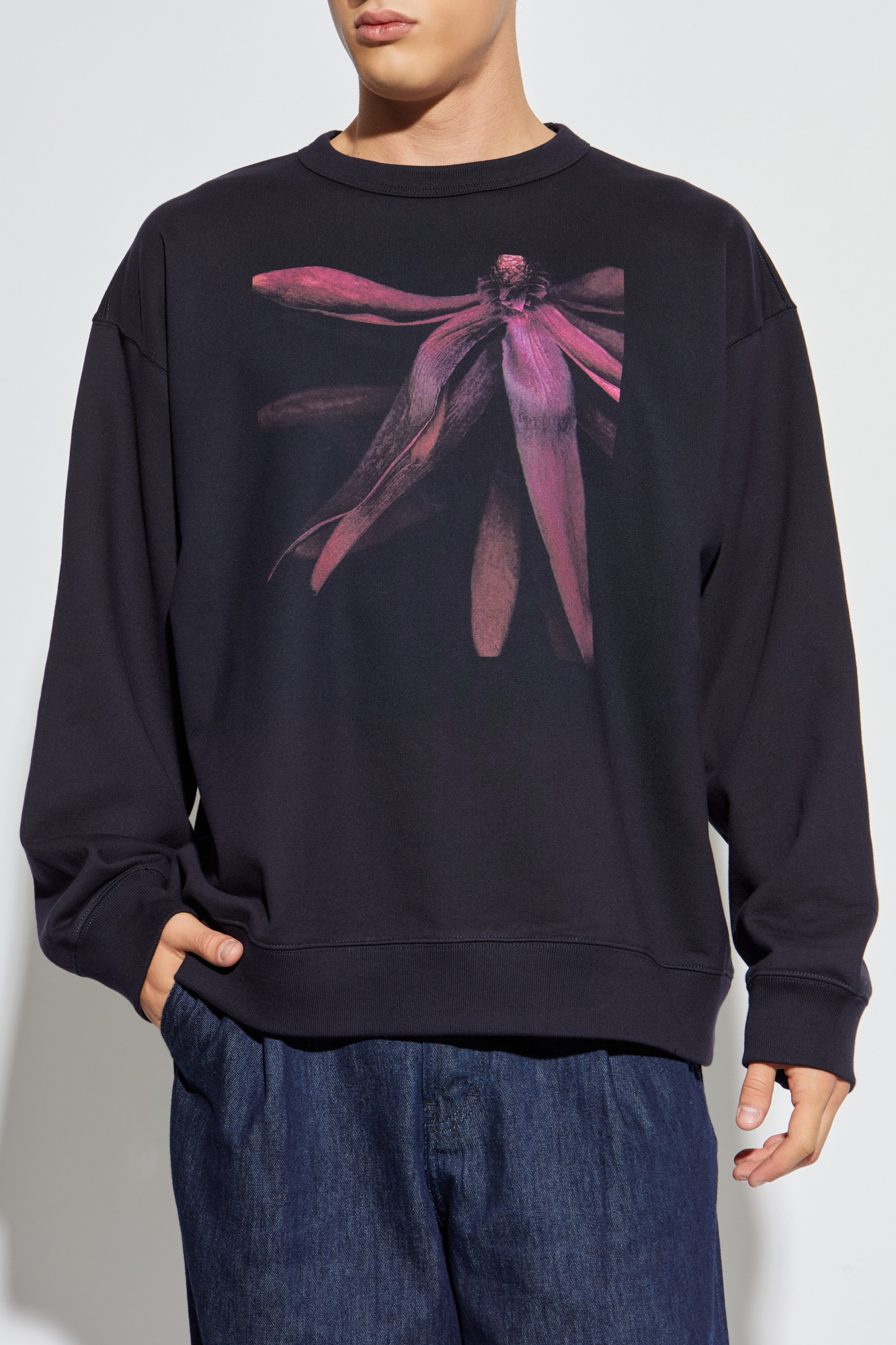 DRIES VAN NOTEN | HAX PRINTED SWEATSHIRT スウェットシャツ Dries Van Noten Men's Hax Printed Sweatshirt | Neiman Marcus